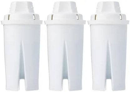 Amazon Basics Enhanced Replacement Water Filters for Water Pitchers, BPA-Free, WQA & NSF Certified, Compatible with Brita Water Pitchers & Drinking Water Filter Systems, 6 Month Filter Supply, 3-Pack Amazon Basics