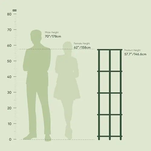 Furinno TURN-N-TUBE Corner Shelf, 5-Tier Corner Bookshelf, Open Storage Shelves, for Organization and Storage, Living Room, Home Office, Garage, Bedroom, Espresso Furinno