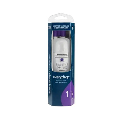 everydrop by Whirlpool Ice and Water Refrigerator Filter 1, EDR1RXD1, Single-Pack , Purple EveryDrop