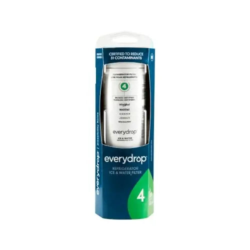 everydrop® by Whirlpool Ice and Water Refrigerator Filter 4, EDR4RXD1, Single-Pack EveryDrop by Whirlpool