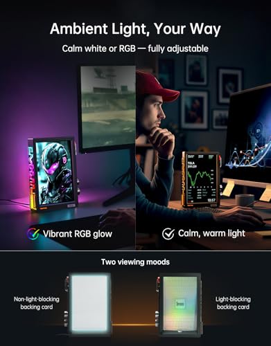 Divoom TimesFrame – 10.1" WiFi 6 Digital Picture Frame & Smart Desk Display, No Subscription | 64GB | Send Photos, Videos & AI Styles + Live Widgets (Weather, Calendar, etc)–Perfect Personalized Gift Divoom