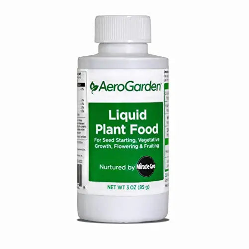Miracle-Gro AeroGarden Liquid Plant Fertilizer for Use in AeroGarden Hydroponic Indoor Garden, 3 fl. oz. AeroGarden