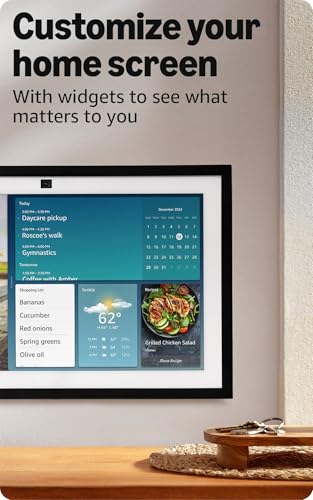 Amazon Echo Show 15 (newest model), Full HD 15.6" kitchen hub for home organization, with built-in Fire TV, Designed for Alexa+ Amazon