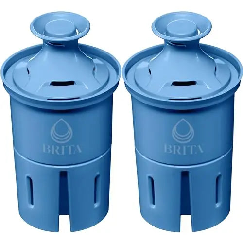 Brita Filter Replacements for Water Pitchers and Dispensers, Elite, NSF Certified to Remove 99% of Lead, 2 Count, Blue Brita