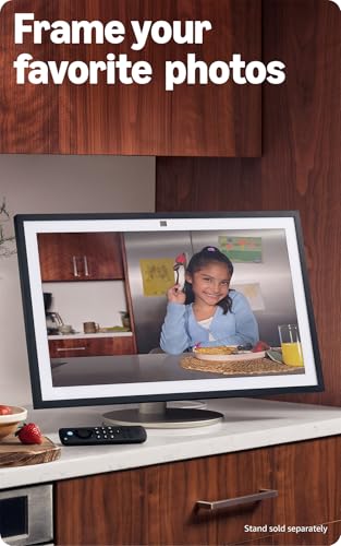 Amazon Echo Show 21 (newest model), Full HD 21" kitchen hub for home organization, with built-in Fire TV, Designed for Alexa+ Amazon