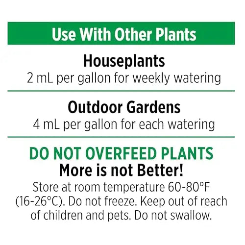 Miracle-Gro AeroGarden Liquid Plant Fertilizer for Use in AeroGarden Hydroponic Indoor Garden, 3 fl. oz. AeroGarden