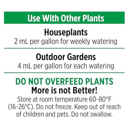 Miracle-Gro AeroGarden Liquid Plant Fertilizer for Use in AeroGarden Hydroponic Indoor Garden, 3 fl. oz. AeroGarden
