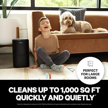 PuroAir 240 HEPA Air Purifiers for Home Large Rooms - Covers Up To 1,000 Sq Ft - Filters Up To 99.9% of Pollutants, Smoke, Pollen, Dust - Quiet HEPA Air Filter - Air Purifiers for Bedroom (2 Pack) PuroAir