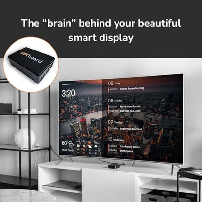DAKboard CPU v5 - DIY Smart Home Display, Shared Family Calendar & Organizer with Todos & Digital Photo Frame DAKboard, LLC