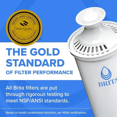 Brita UltraMax Large Water Dispenser With Standard Filter, BPA-Free, Reduces Copper, Cadmium and Mercury Impurities, Lasts 2 Months or 40 Gallons, Includes 1 Filter, Kitchen Accessories, Large 27-Cup Brita