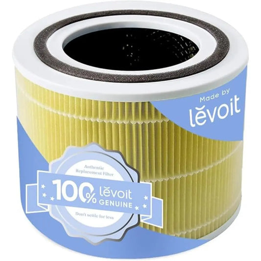 LEVOIT Core 300-P Replacement Filter Air Purifier Pet Allergy, Genuine Core300S-P Filters, Supports HEPA Sleep Mode, High-Efficiency Activated Carbon, Core 300-RF-PA, Yellow, 1 Pack LEVOIT