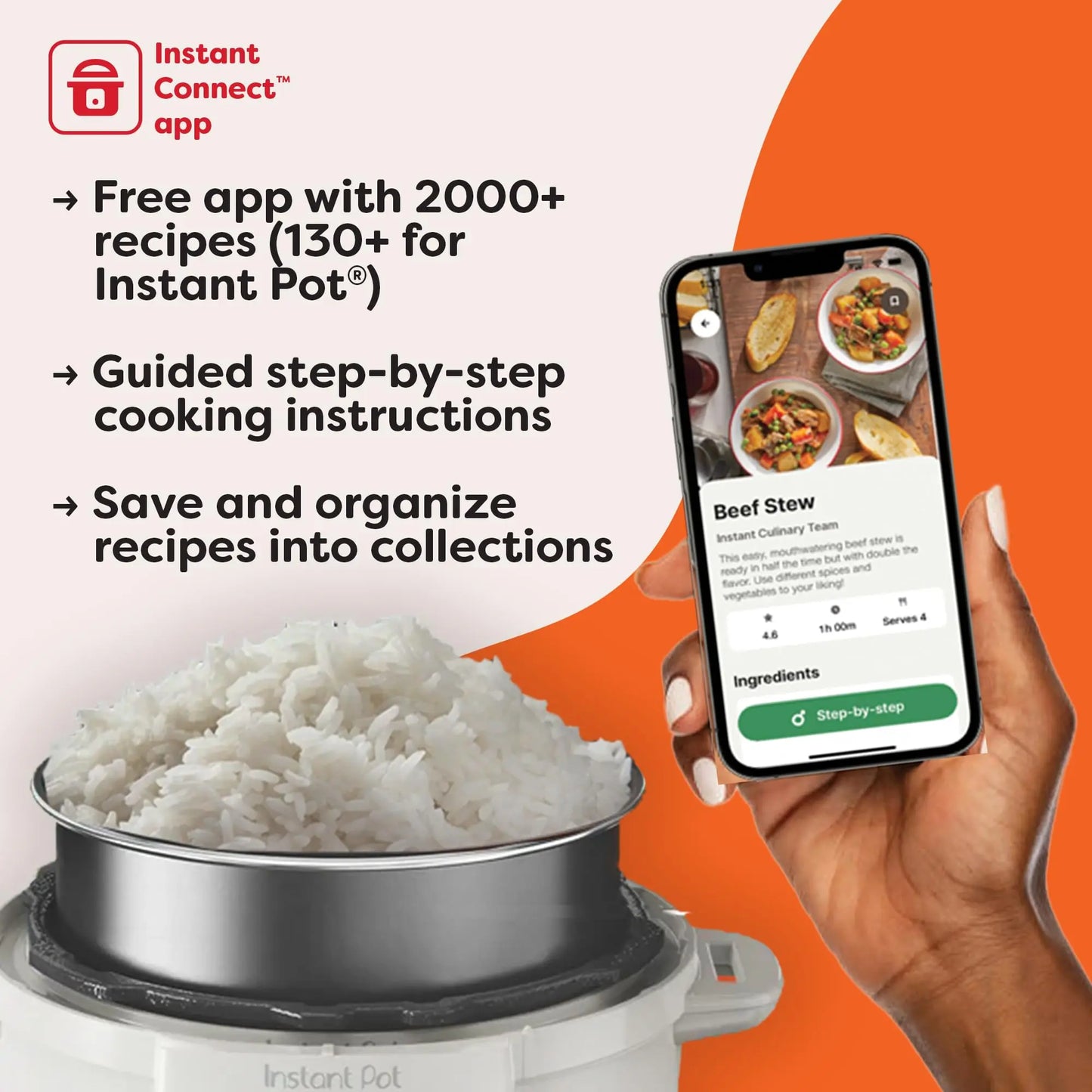 Instant Pot Pro (8 QT) 10-in-1 Pressure Cooker, Slow Cooker, Rice/Grain Cooker, Steamer, Sauté, Sous Vide, Yogurt Maker, Sterilizer, and Warmer, Includes App with Over 800 Recipes, Black Instant Pot